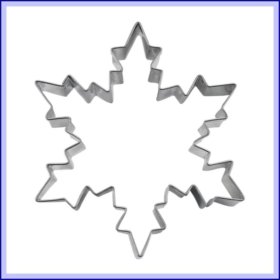 Ausstecher/Ausstechform "EISKRISTALL" 8 cm - Kristall, Schneeflocke - Bild 1 von 1