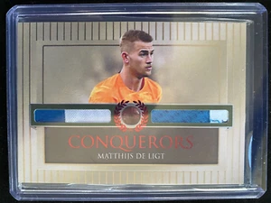 MATTHIJS DE LIGT Patch 2024 Futera Unique Conquerors International #CQ07 3/4 - Picture 1 of 2