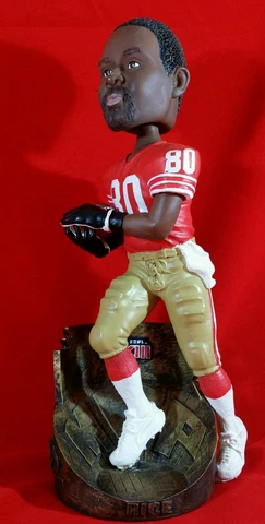 Jerry Rice 49ers Bobblehead San Francisco Super Bowl 23 MVP limited 350 of 5000 Cover