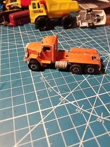 1979 Mattel Hot Wheels Orange Peterbilt Truck CAR-147 - Picture 1 of 3