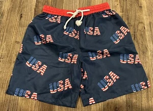 Mondays Child USA Swim Shorts Size 6 100% Polyester  - Picture 1 of 1