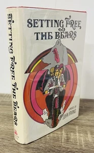 SETTING FREE THE BEARS by John Irving TRU 1st HB Print 1968! His 1st Bk! SCARCE - Foto 1 di 11