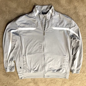 Nike Jordan Track Jacket Mens Size XL Gray Zip Pockets NWOT - Picture 1 of 11