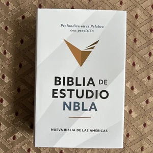 Biblia de Estudio Nueva Biblia de Las Américas NBLA Tapa Dura Color - NEW Nueva - Imagen 1 de 4