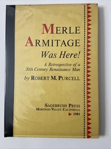 Merle Armitage Was Here von Robert Purcell HCDJ First Limited Edition 1981 - Bild 1 von 6