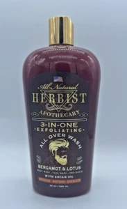 All Natural Herbist Apothecary 3-in-One Peeling All Over Wash Bergamotte/Lotus - Bild 1 von 2