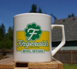 Fitzgeralds Casino Hotel Reno Nevada Coffee Mug Erin Go Bragh! Ireland So Fine - Picture 1 of 6