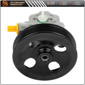 Power Steering Pump with Pulley For Kia Forte 10-13 Forte5 12-13 Sedan Hatchback - Picture 1 of 6