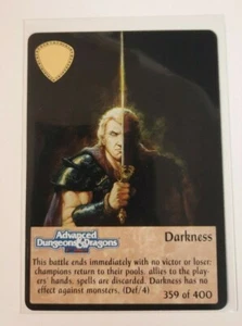 TSR Spellfire CCG 1st Ed. DARKNESS Card #359 of 400 AD&D 1994 - Picture 1 of 1