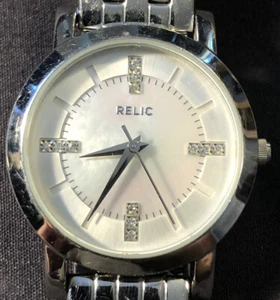 Relic By Fossil Women’s Watch Stainless Steel Ladies Wristwatch Untested - Picture 1 of 13