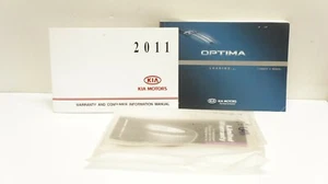 Kia Optima 2011 dueño libro manual + cubierta - Imagen 1 de 2