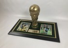RARE FULL SIZE WORLD CUP TROPHY BRAZIL PELÉ INC C.O.A & PHOTO PROOF