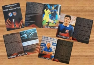 Dinamo Zagreb v West Ham United Match Programme 16/09/2021 Europa Lg Please Read - Picture 1 of 1