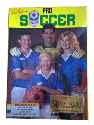 Keith Van Eron's Pro Soccer by Microplay for Commodore 64 - NEW / SEALED - Image 1 of 2