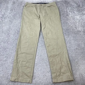 Apt. Pantalones 9 Premier Flex Frente Plano Para Hombre 34x32 Caqui Tostado 5 Bolsillos - Imagen 1 de 9