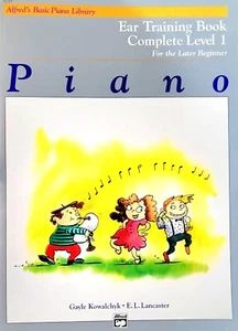 Alfred's Basic Piano Library - Ear Training Book, Complete Level 1 - Picture 1 of 5