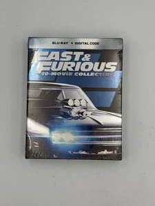 Fast & Furious 10-Movie Collection - Blu-ray + Digital - Brand New Sealed - Bild 1 von 2