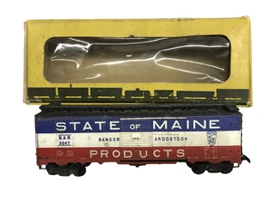 HO Scale Varney B-77 Steel Boxcar Bangor & Aroostock BAR 5047 - Bild 1 von 8