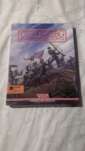 Gettysburg The Turning Point SSI Commodore 64 C64 Brand New In Box See Pics Read - Picture 1 of 7