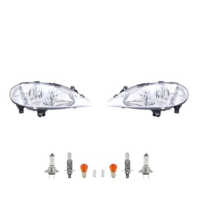 Scheinwerfer Set passend für Renault Megane I 03/99-08/03 + Leuchtmit. li. rech. - Bild 1 von 4