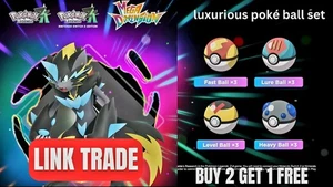 POKEMON LEGENDS ZA DLC LUXUS POKE BALL SET FAST HEAVY LEVEL & KÖDERBÄLLE X3✨ - Bild 1 von 2