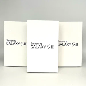 Lot 3 Samsung Galaxy SIII S3 Empty Presentation BOX ONLY NO Phone NO Accessory - Picture 1 of 6