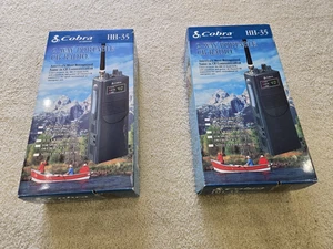 Cobra HH-35, two radios, new-in-the-box, 2-Way Portable Radio 40 Channels. - Picture 1 of 8