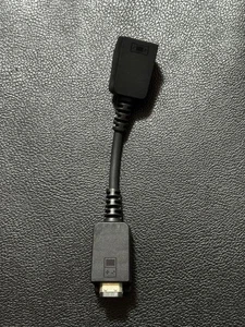 Gameboy Micro Link Cable Adapter OXY-009 GBA Advance Connector Japan tested used - Picture 1 of 6