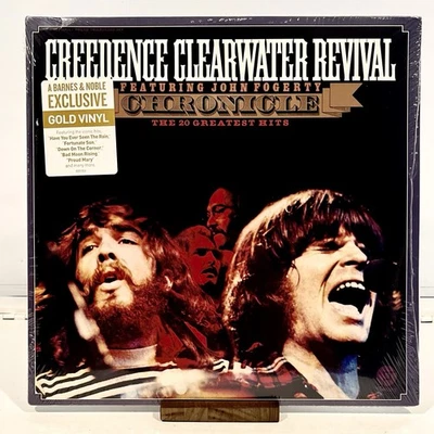 Creedence Clearwater Revival Chronicle Double LP | New Sealed B&N Gold Vinyl - Image 1 of 3