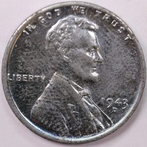Centavo Lincoln Wheat 1943-D, moneda circulada extra fina, tienda #CT0492 - Imagen 1 de 2