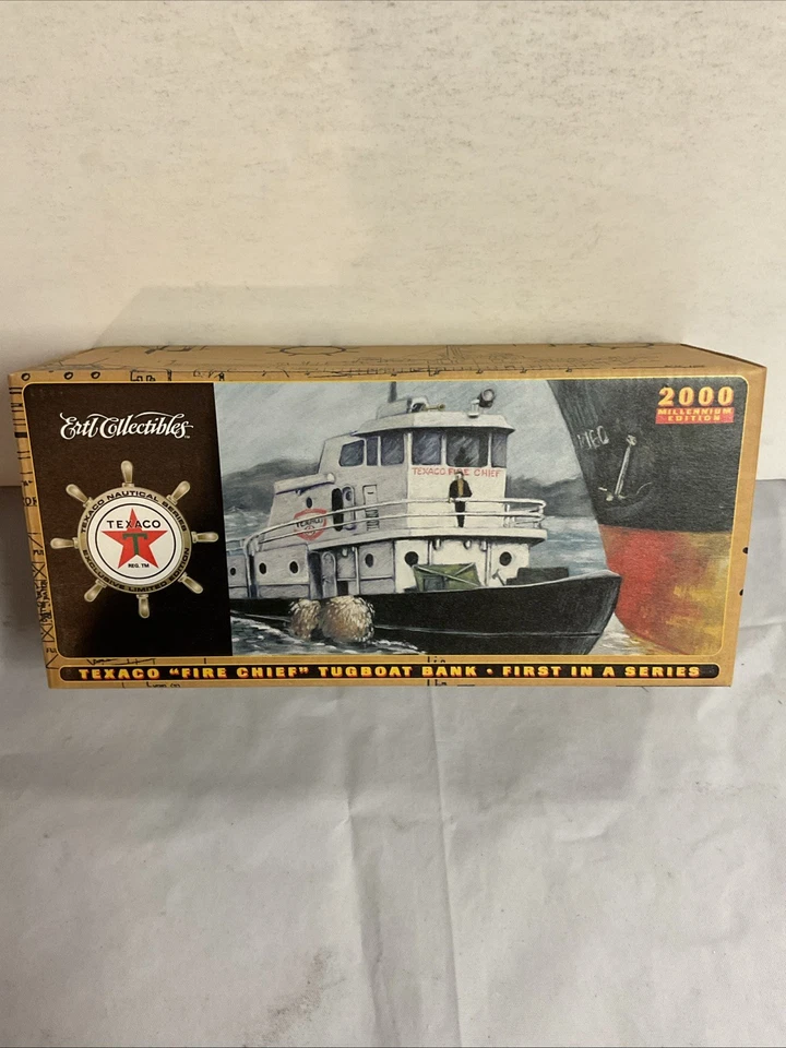 ERTL 2000 TEXACO FIRE CHIEF REMOLCADOR DIECAST BANK MILLENNIUM 1ª EDICIÓN, REMOLCADOR Foto 1 de 3