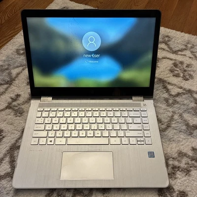 HP Pavilion x360 14-ba153cl 1 TB HD Intel i5 8 GB RAM Win 10 (Cracked Screen) - Image 1 of 4