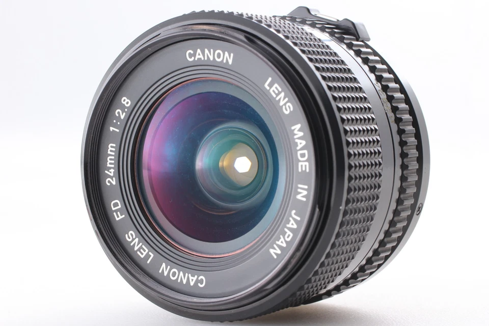 [Exc+5] Canon New FD NFD 24mm f2.8 Wide Angle MF Prime Lens From JAPAN - Image 1 of 4