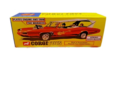 Corgi Toys 277 Monkee mobile  EMPTY  Reproduction Box Only  NO CAR - image 1 of 3