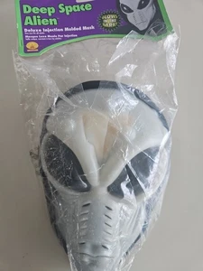 Deep Space Alien Rubies Halloween Mask Glows In The Dark Vintage Movie Prop - Picture 1 of 7