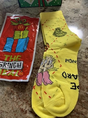 Calcetines McDonald’s Grinch 2025 amarillos Foto 1 de 2