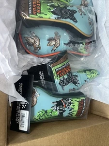 Scotty Cameron Duck Hunt Set copricapo 25 PGA Championship Quail Bagging Birdies - Foto 1 di 3