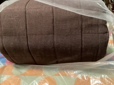 Edredón Completo/Queen Mezcla de Lino Peso Pesado Figura Oscura - Casaluna: Rayón Tejido Foto 1 de 2