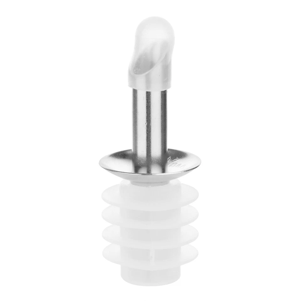 Tappo versatore in acciaio inox, 6,4x2,5 cm argento - Immagine 1 di 3