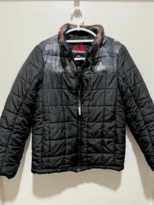 Gerry  Puffer Full Zip Boys' Winter  Coat,  Black and Gray, Size L (14/16) - Picture 1 of 6
