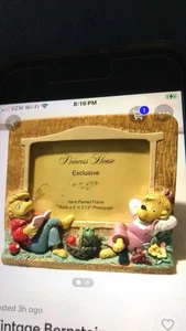    Vintage Bernstein Bart Resin Bilderrahmen - Bild 1 von 1