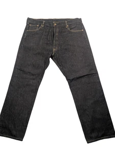 Jeans Levis 501 XX Hombre 42x32 (real 40x30) Negro Denim Botón Mosca Algodón - Imagen 1 de 15