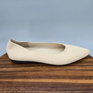 Scarpe basse Vivaia Aria donna 9,5 41 panna avorio punta slip on comode - Foto 1 di 7