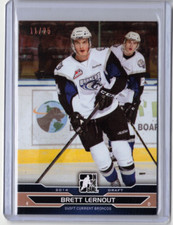 BRETT LERNOUT 13/14 ITG Leaf 2014 Draft Prospects #44 SP BRONZE Parallel #11/25
