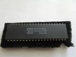 SGS Z8470BB1 Z80B DART 40-PIN 6MHZ Vintage Rare - Picture 1 of 3