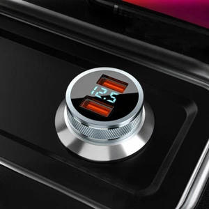 Car Accessories 2 USB Ports Charger Quick Charge 3.0 Fast Charging Charge Tool - Picture 1 of 9