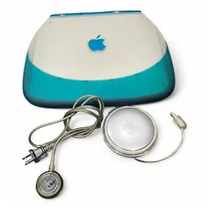 Apple iBook G3 Clamshell Laptop Mac Vintage Millennial From Japan - Picture 1 of 4
