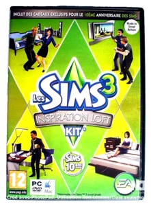 JEU PC DVD-ROM MAC DE 2010, LES SIMS3, INSPIRATION LOFT - Imagen 1 de 7