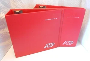 Classic ADP 3-Ring Binders T-1123 Classic ADP Automated Data Processing - Picture 1 of 12