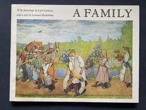 A Family, by Lennart Rudstrom - 1980 - 1st American Edition Hardcover Book DJ - Picture 1 of 12